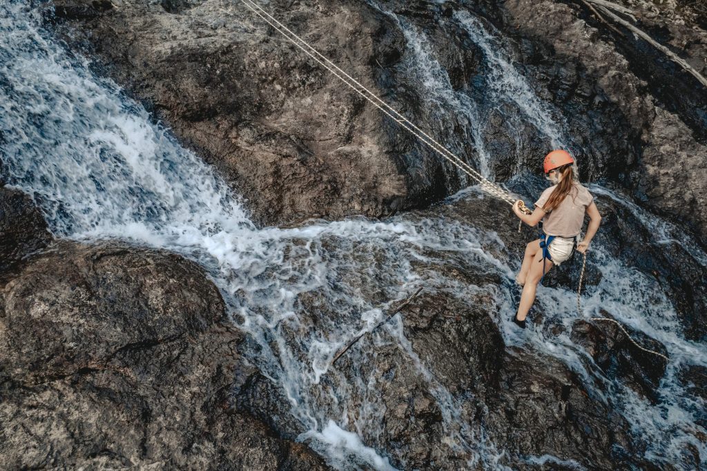 Abseiling Whian Whian SCA